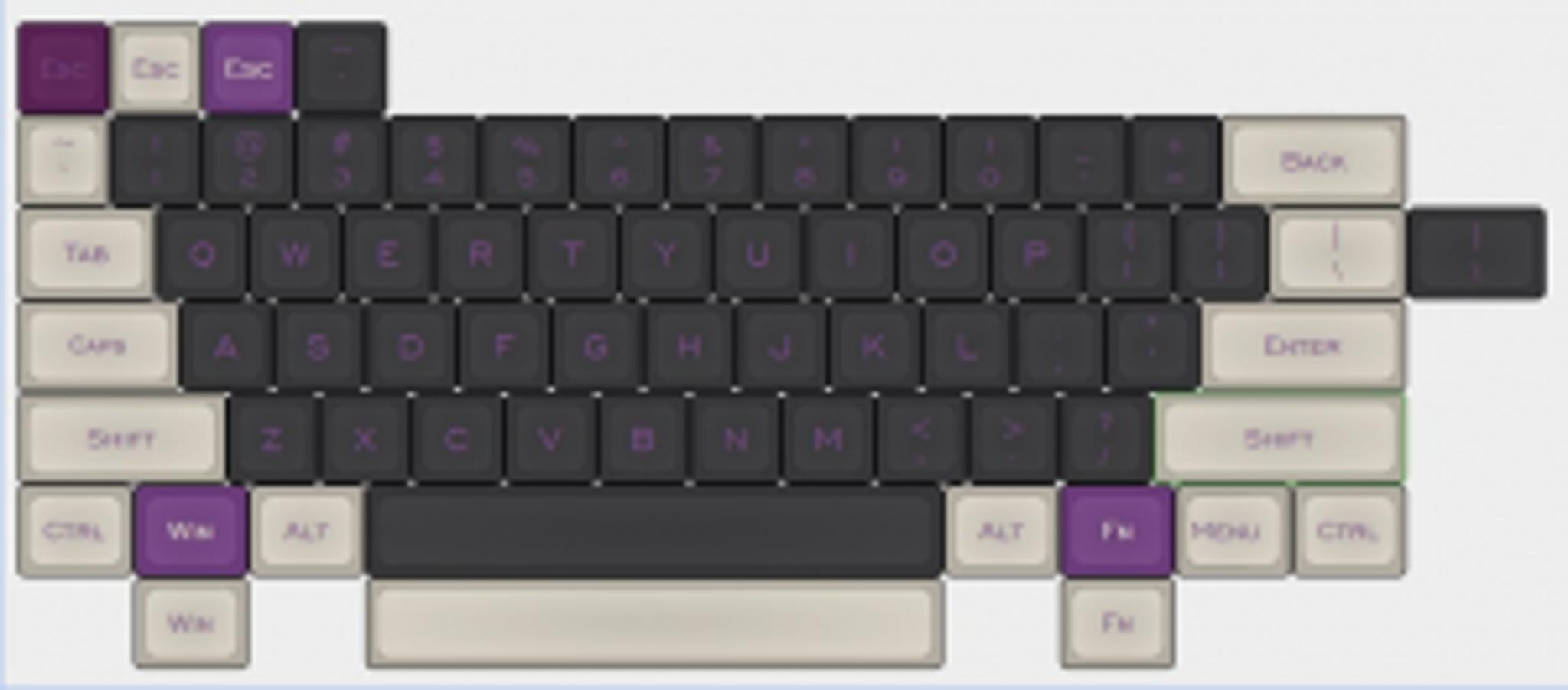 Haze SA Keycap Set (IC) - Keycap interest check cover image featuring Haze, SA Keycap Set, Inkscape, World of Warcraft, design, keycaps, feedback, color scheme, profiles, novelty keys