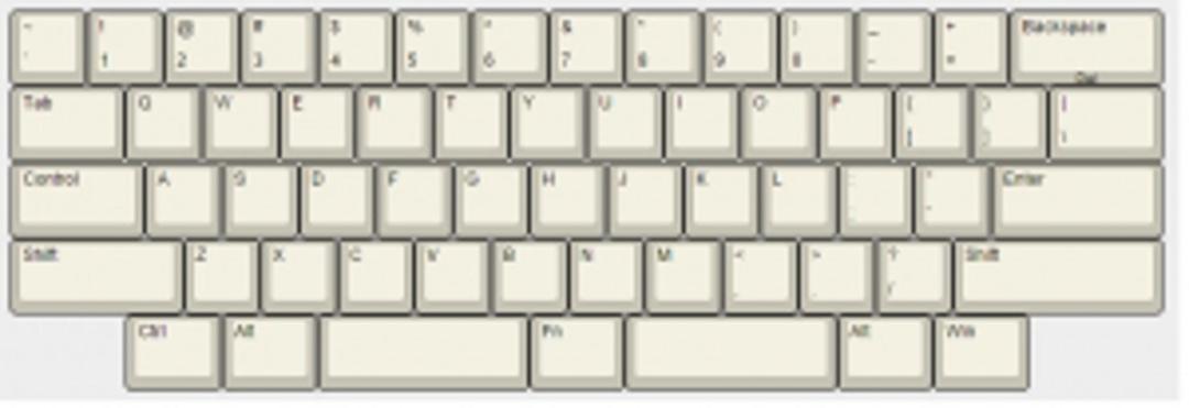 Custom 60% PCB by GON (IC)