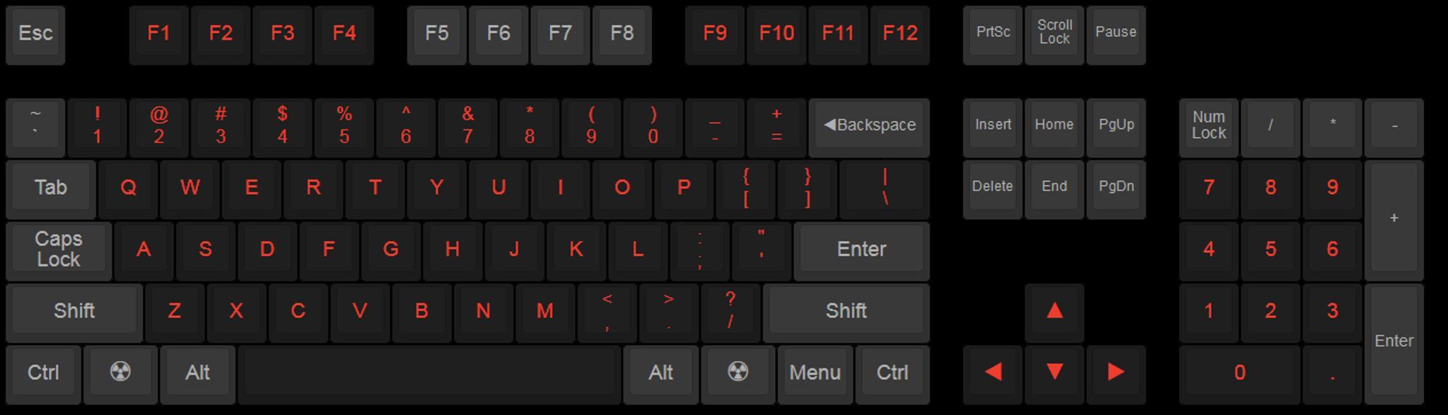 Night Red Keyset (IC) - Keycap interest check cover image featuring Night Red Keyset, custom keyset design, keyboard accessories