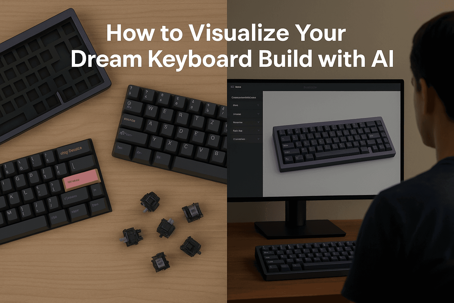 How to Visualize Your Dream Keyboard Build with AI