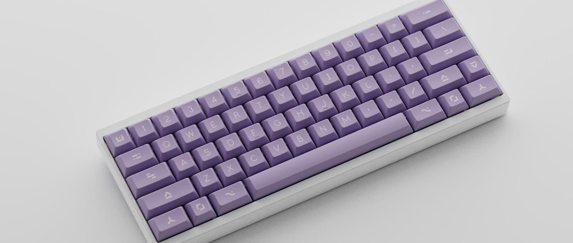 SP DSA White on Lilac