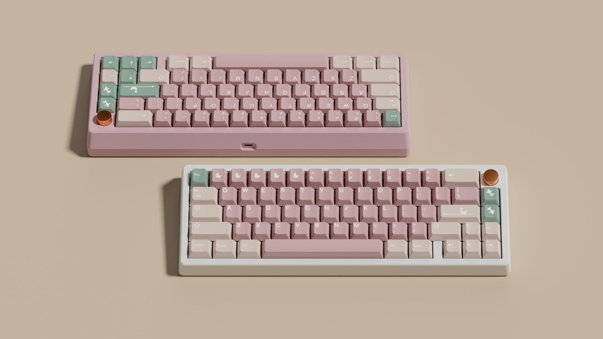 Heart & Water PBT Keycaps Kit