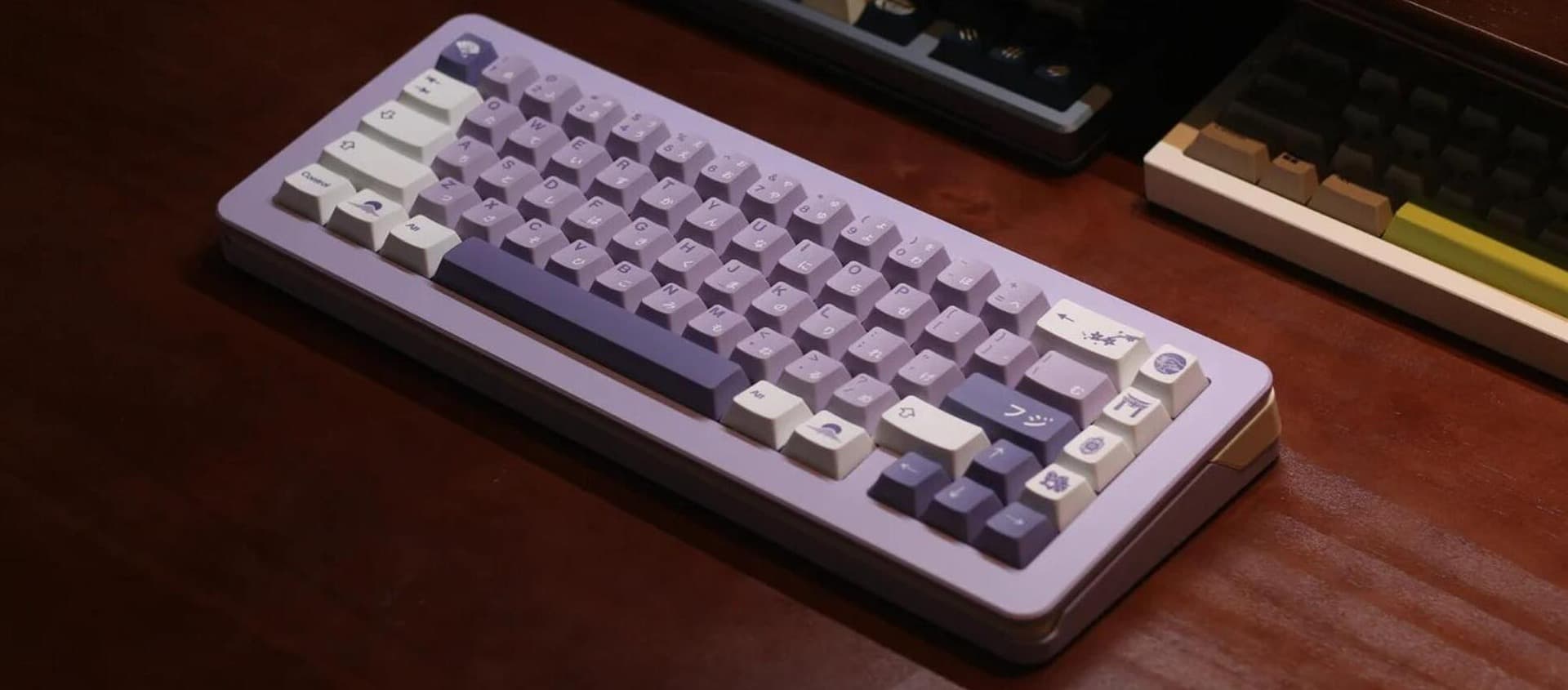 Unikeys Wisteria Light/Dark Keycap