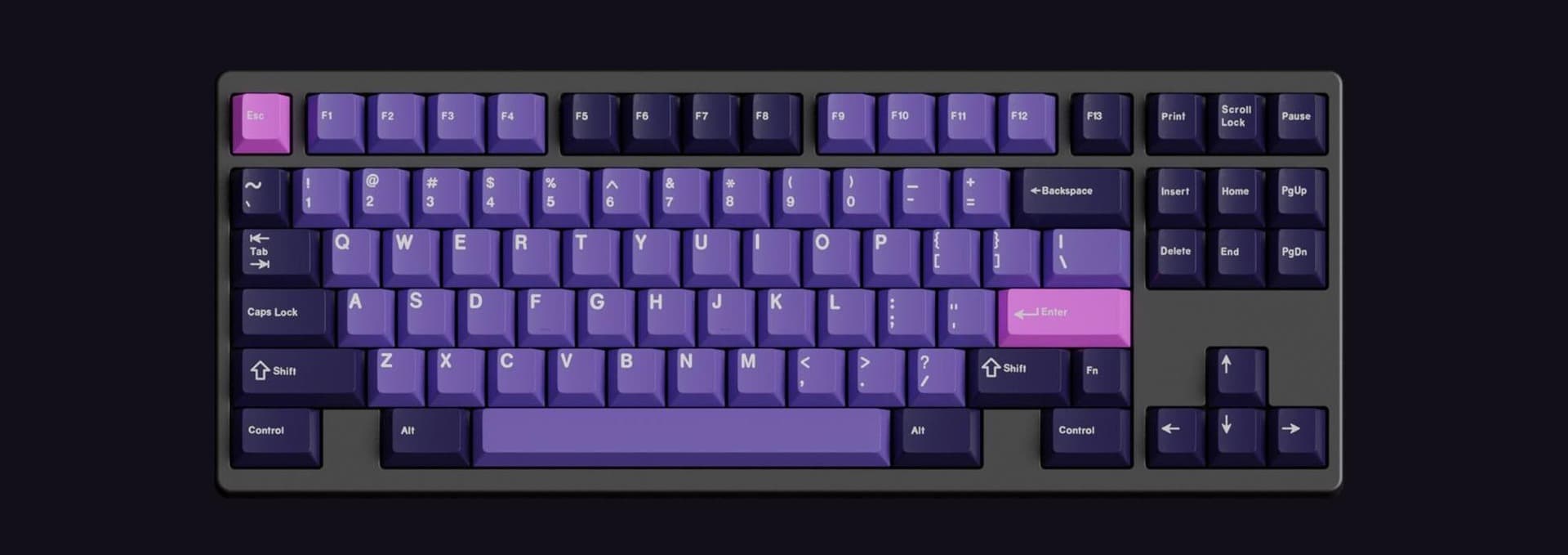 GMK Lilac Girl