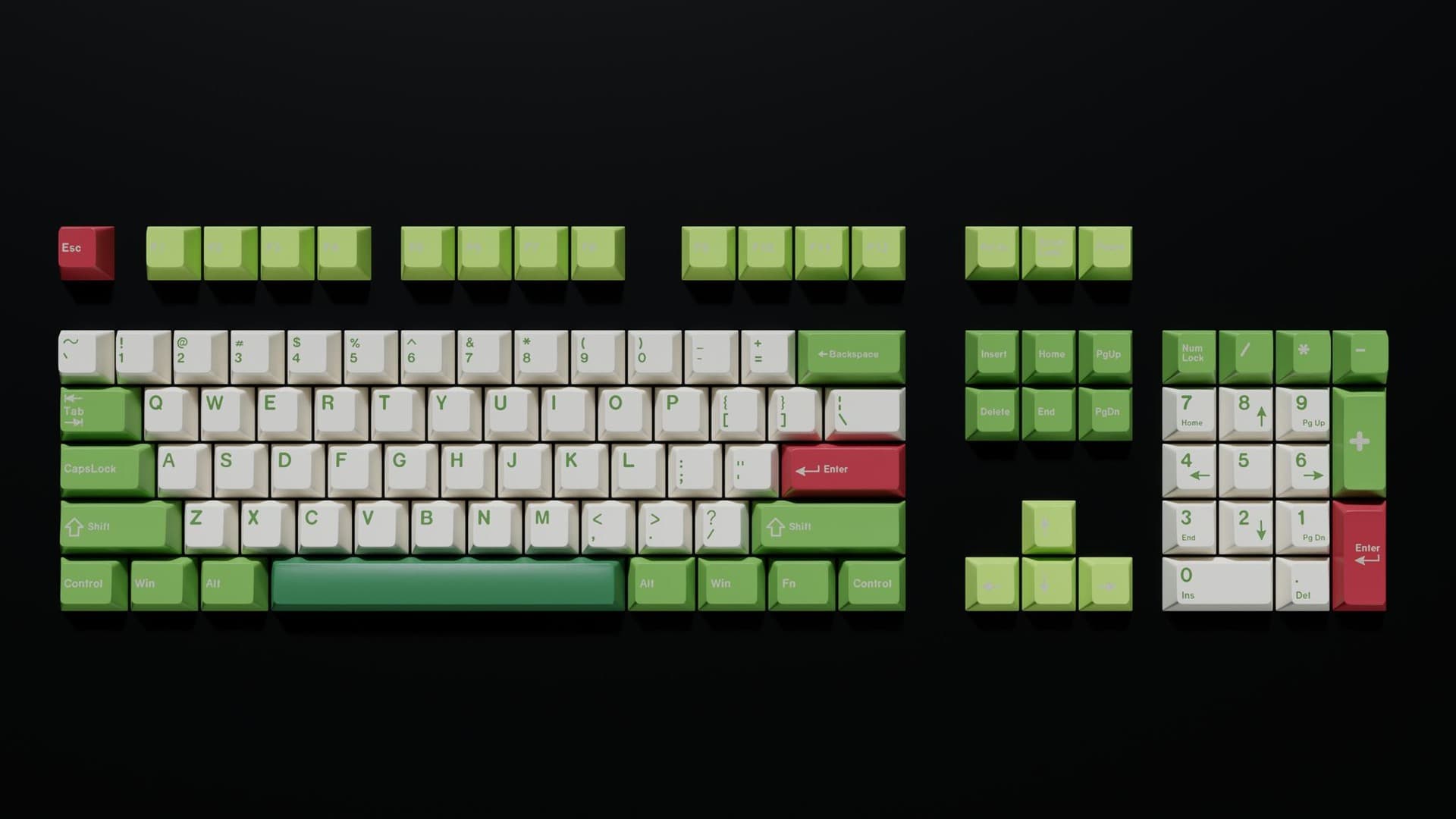 GMK Succulent Garden