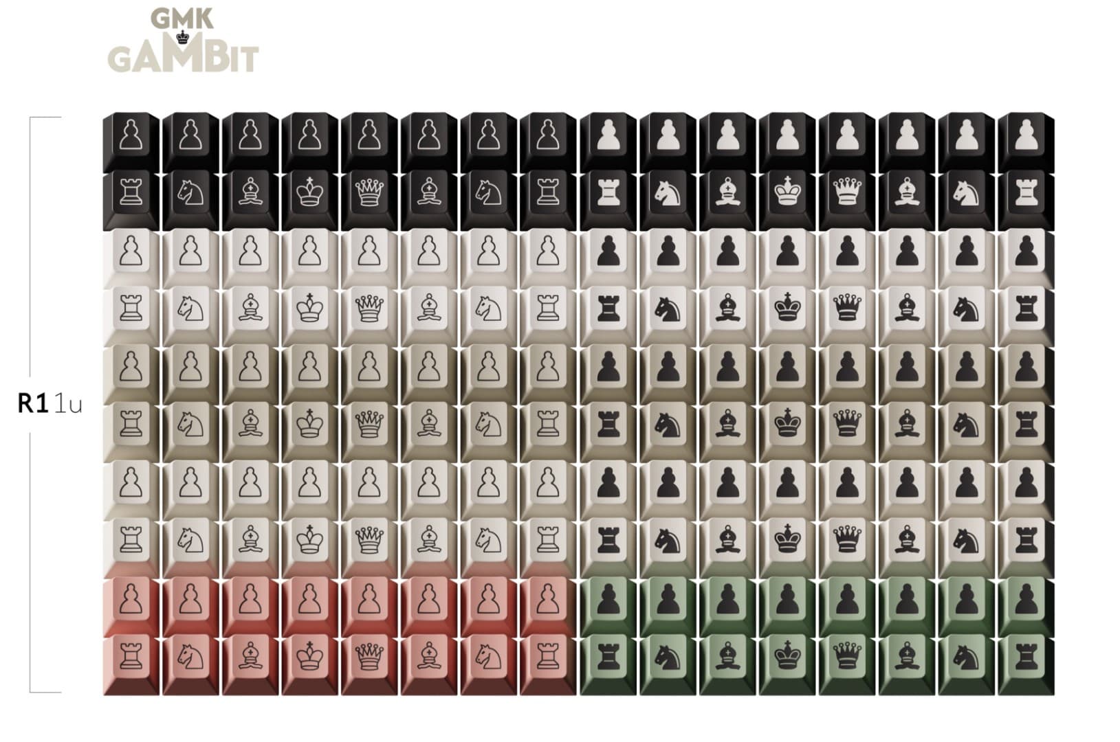 GMK CYL Gambit - Keycap