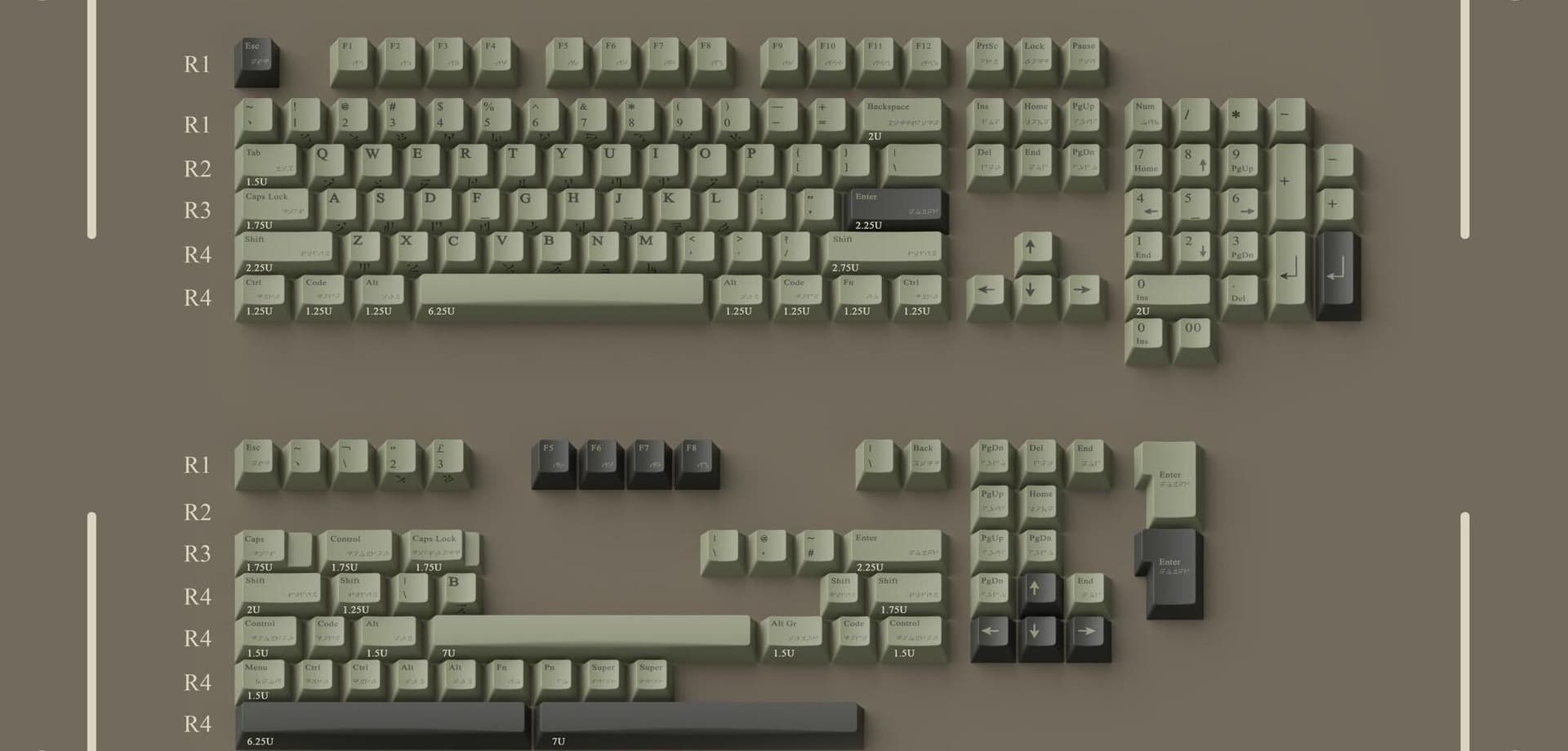 Zero-G Studio X Domikey PBT Keycap Set 'Game Master'