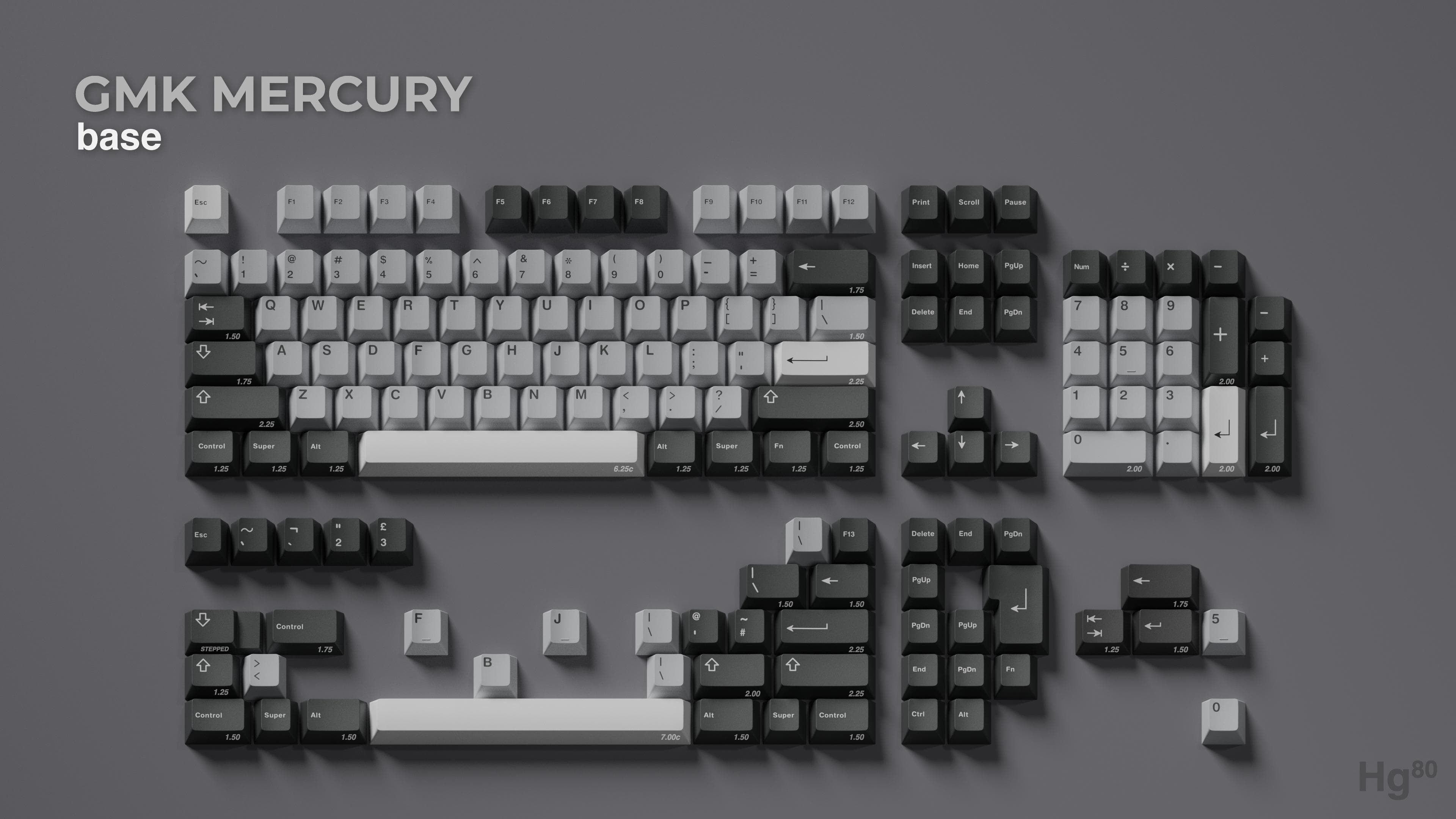 GMK Mercury 汞 - Base