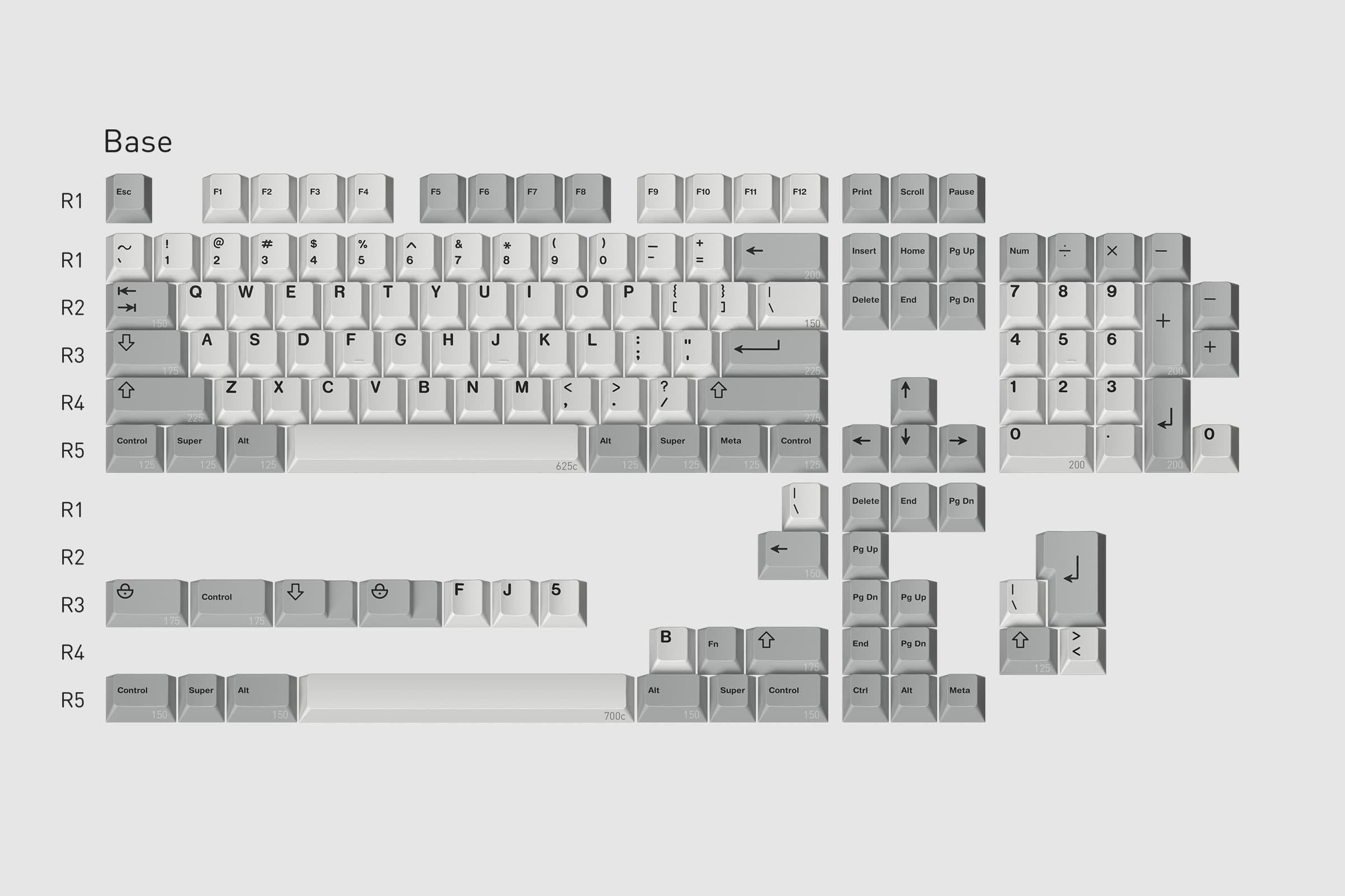 GMK Muted R2 缄默R2 - Base