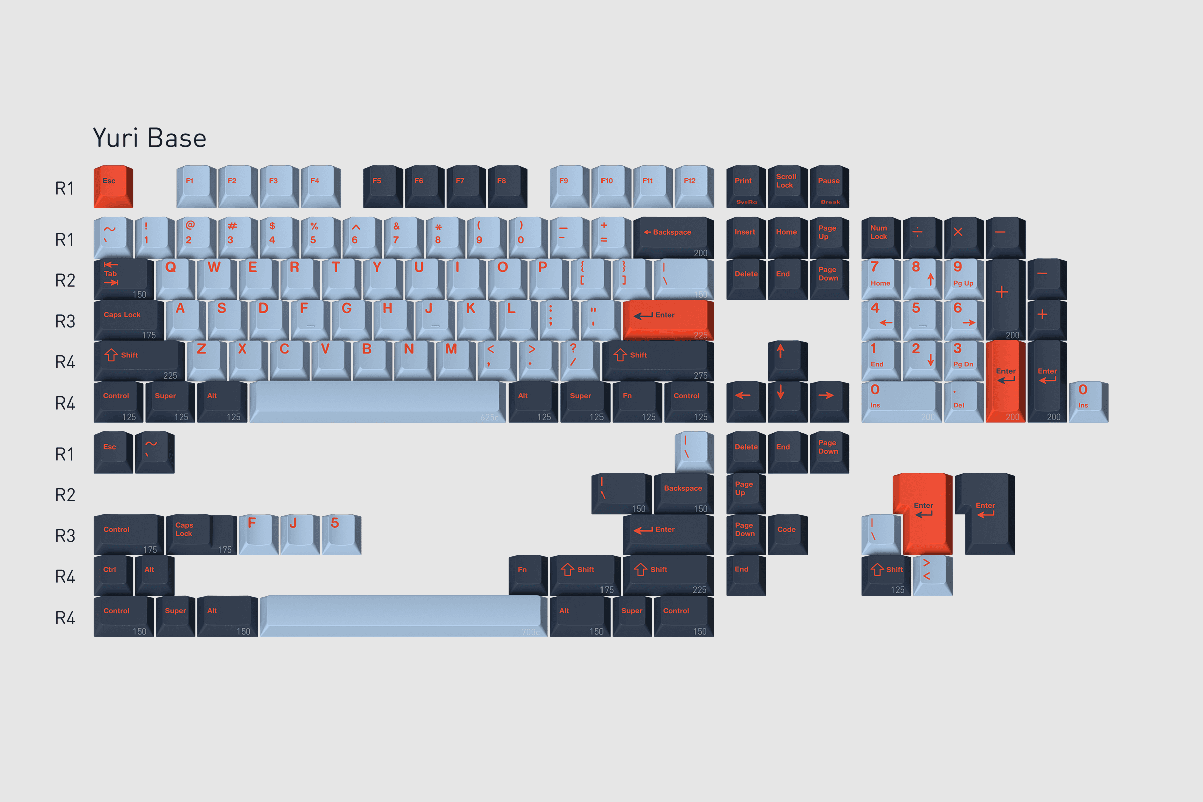 GMK Yuri R2 尤里R2 - Base