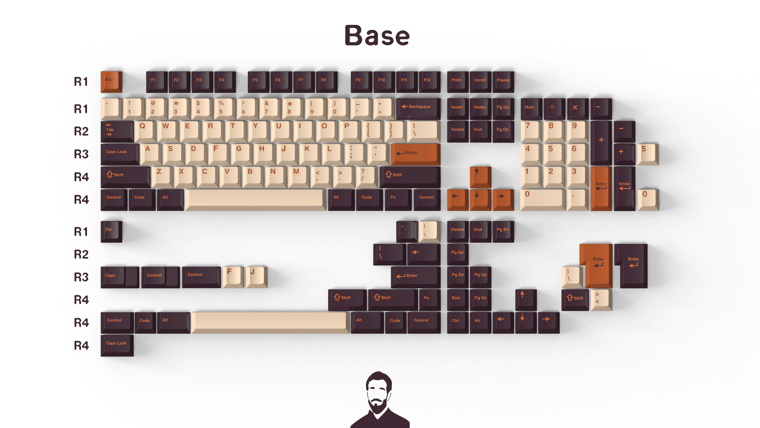 GMK Thai Tea 泰茶 - Base