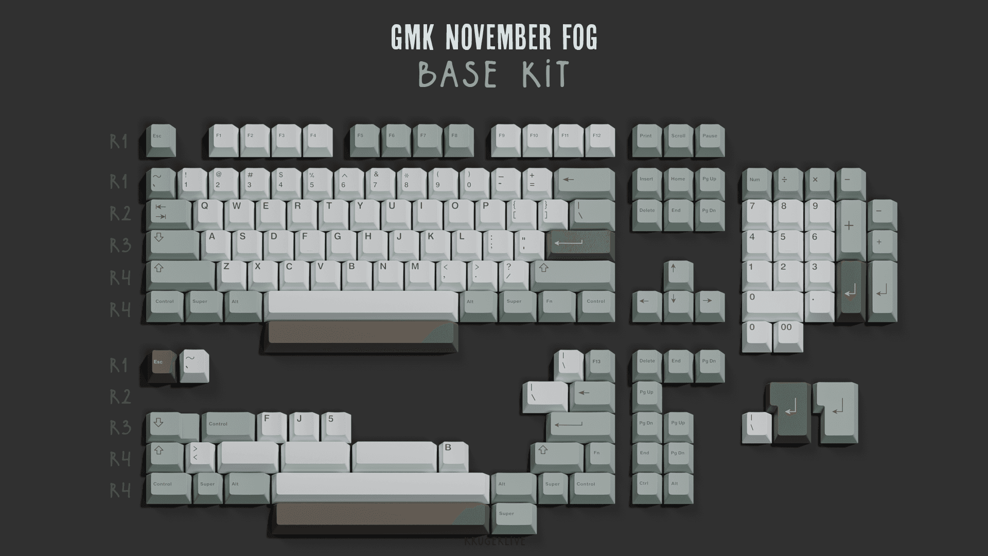 GMK November Fog - Base