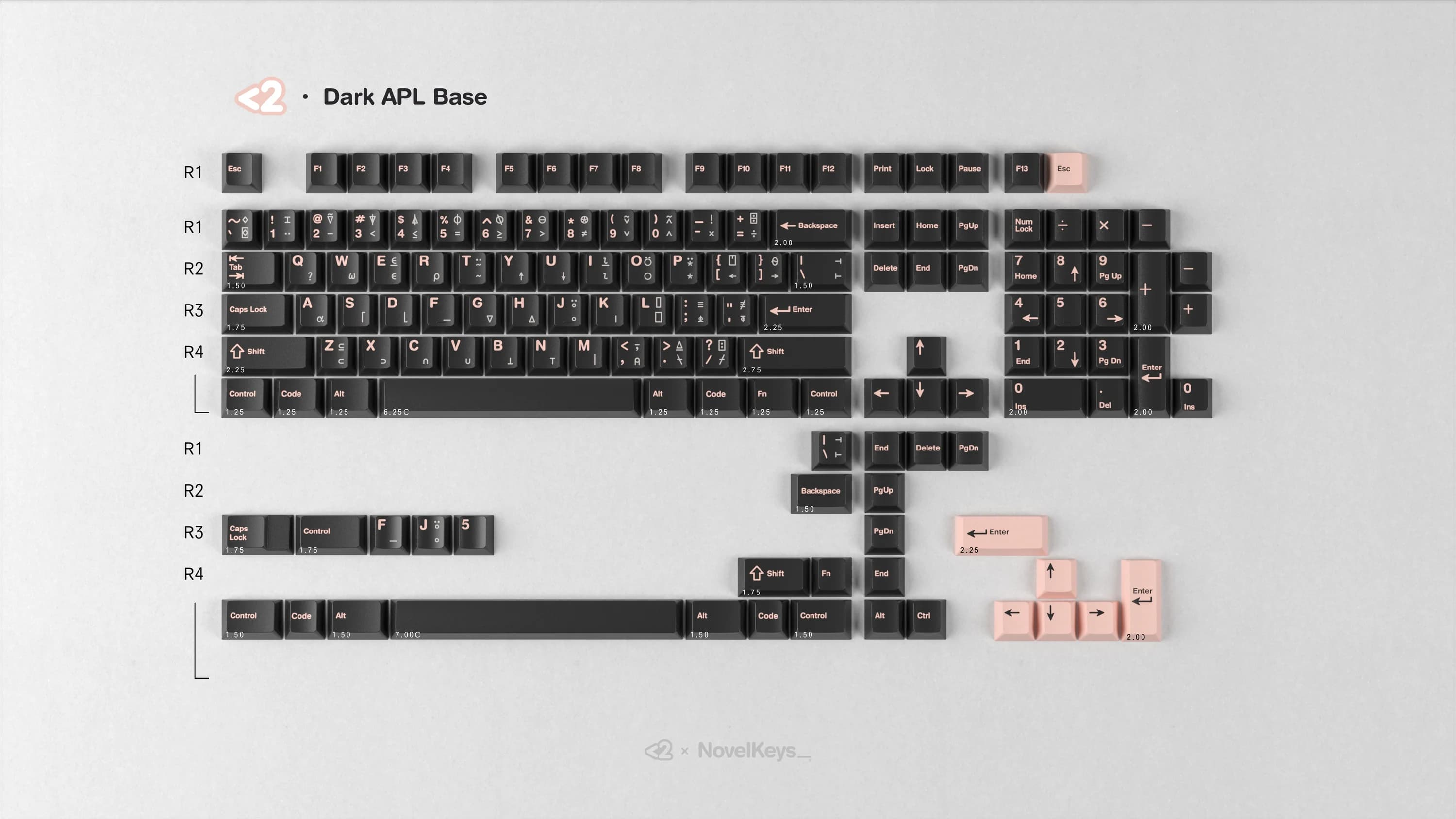 GMK Olivia R3 - Dark Base