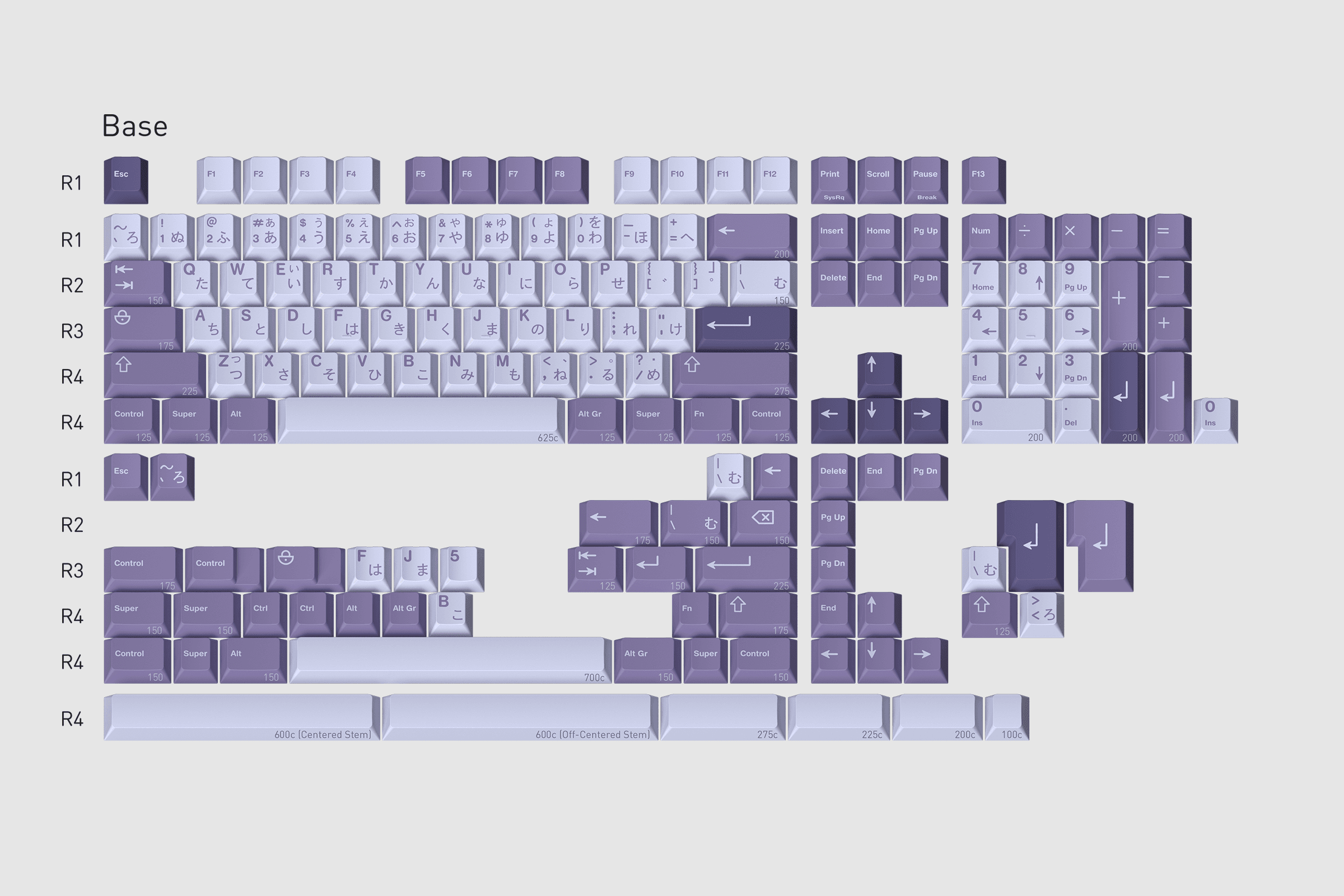 GMK Frost Witch 2 - Base