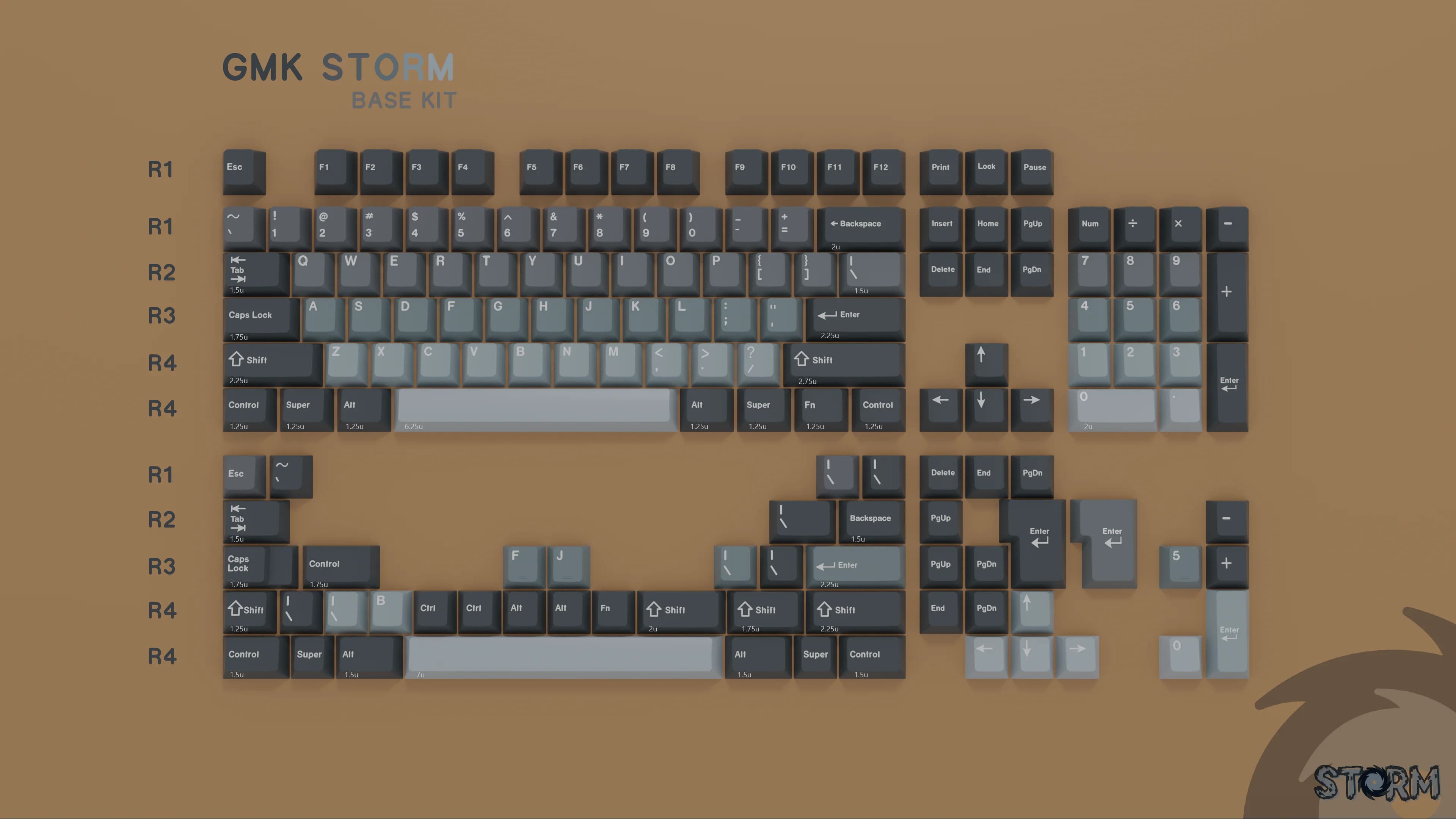 GMK Storm 风暴 - Base