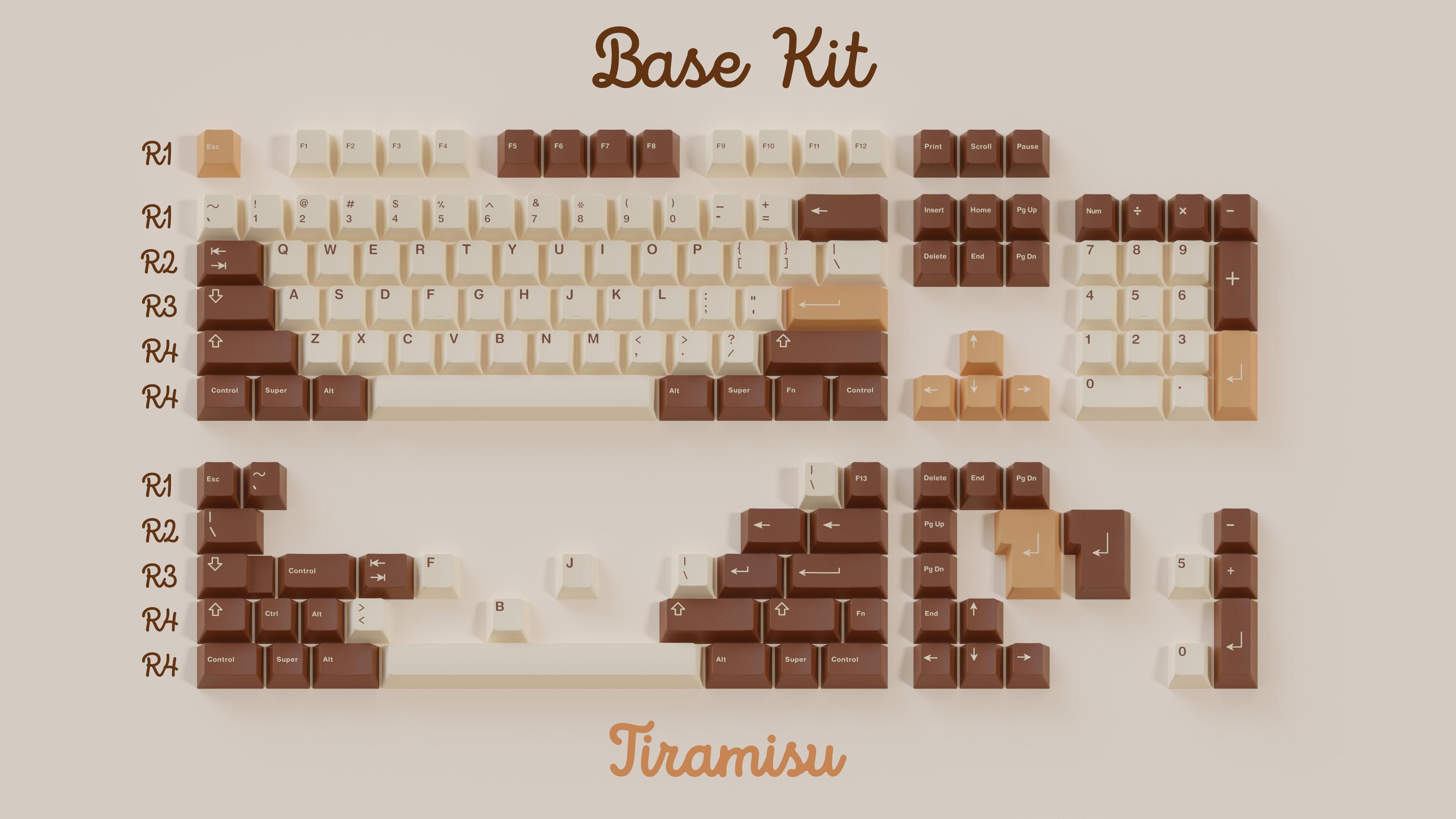 GMK Tiramisu 提拉米苏 - Base