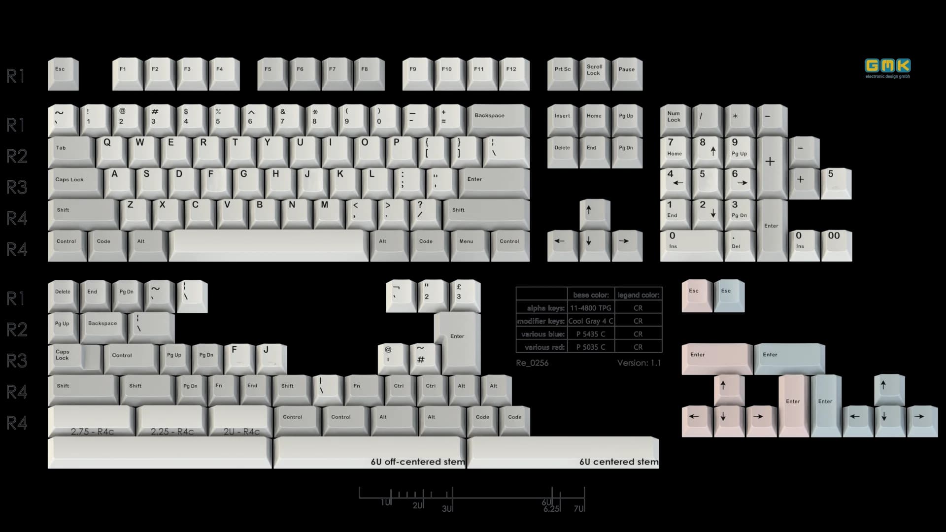 GMK Muted Retro - Base