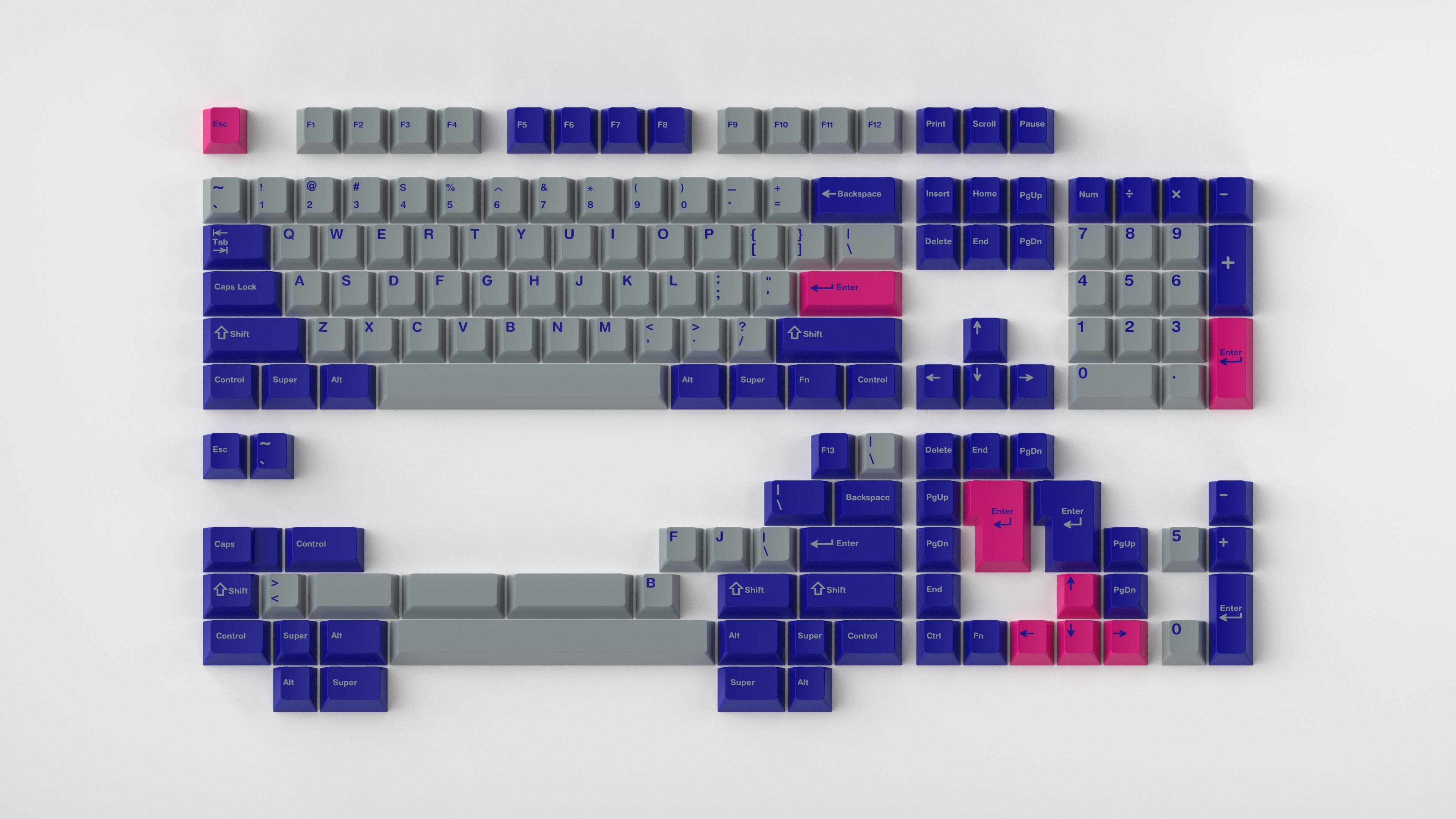 GMK Cobalt - Pure Base