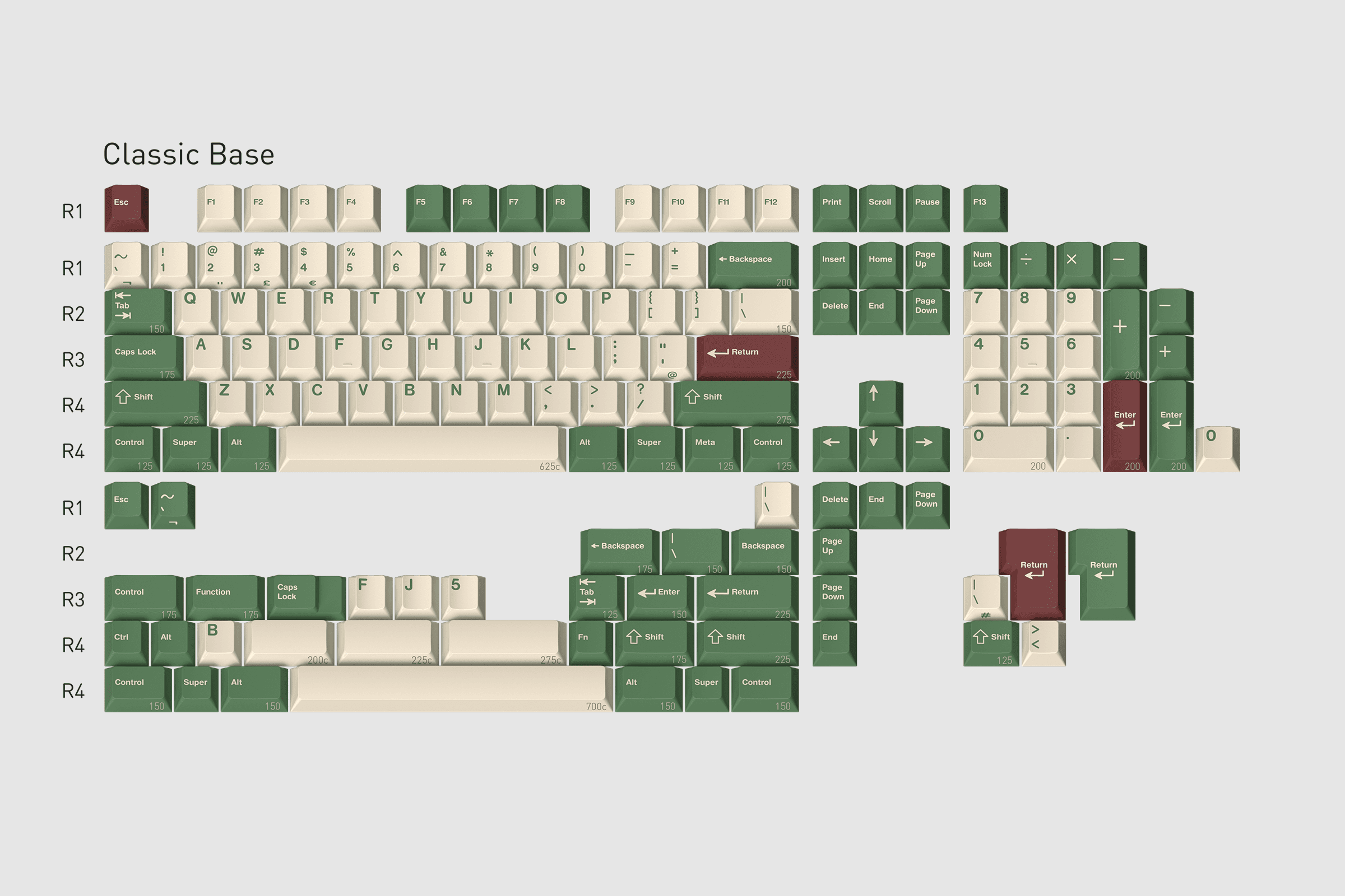 GMK Camping R3 野营R3 - Classic Base