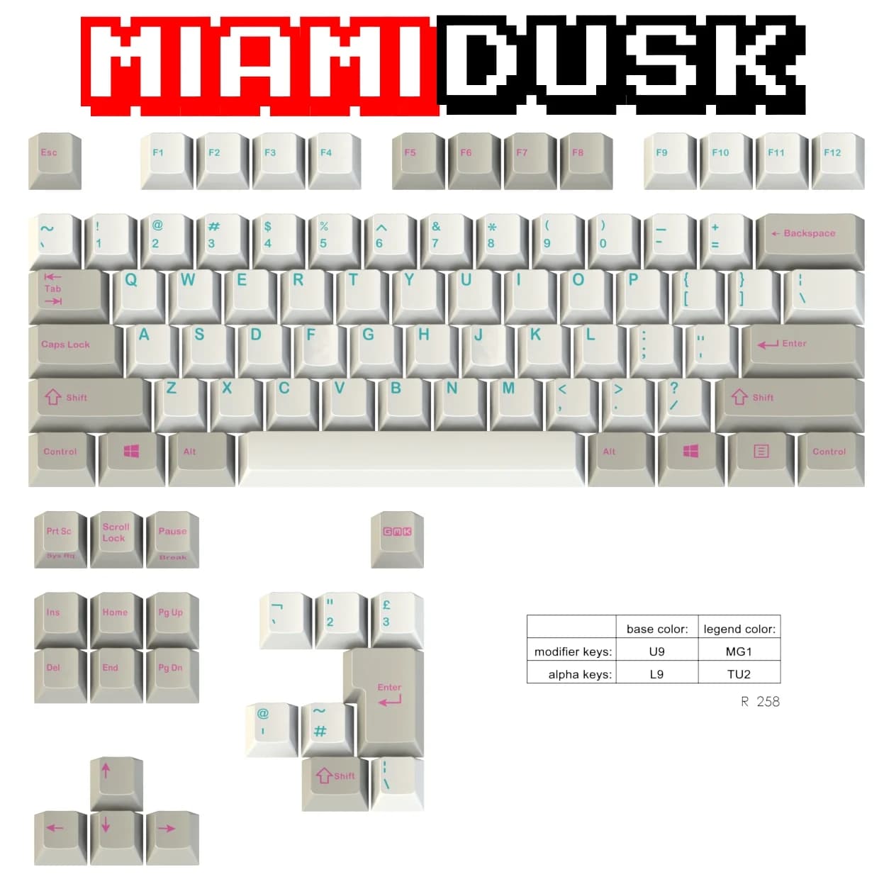 GMK Miami Dusk 迈阿密黄昏 - All