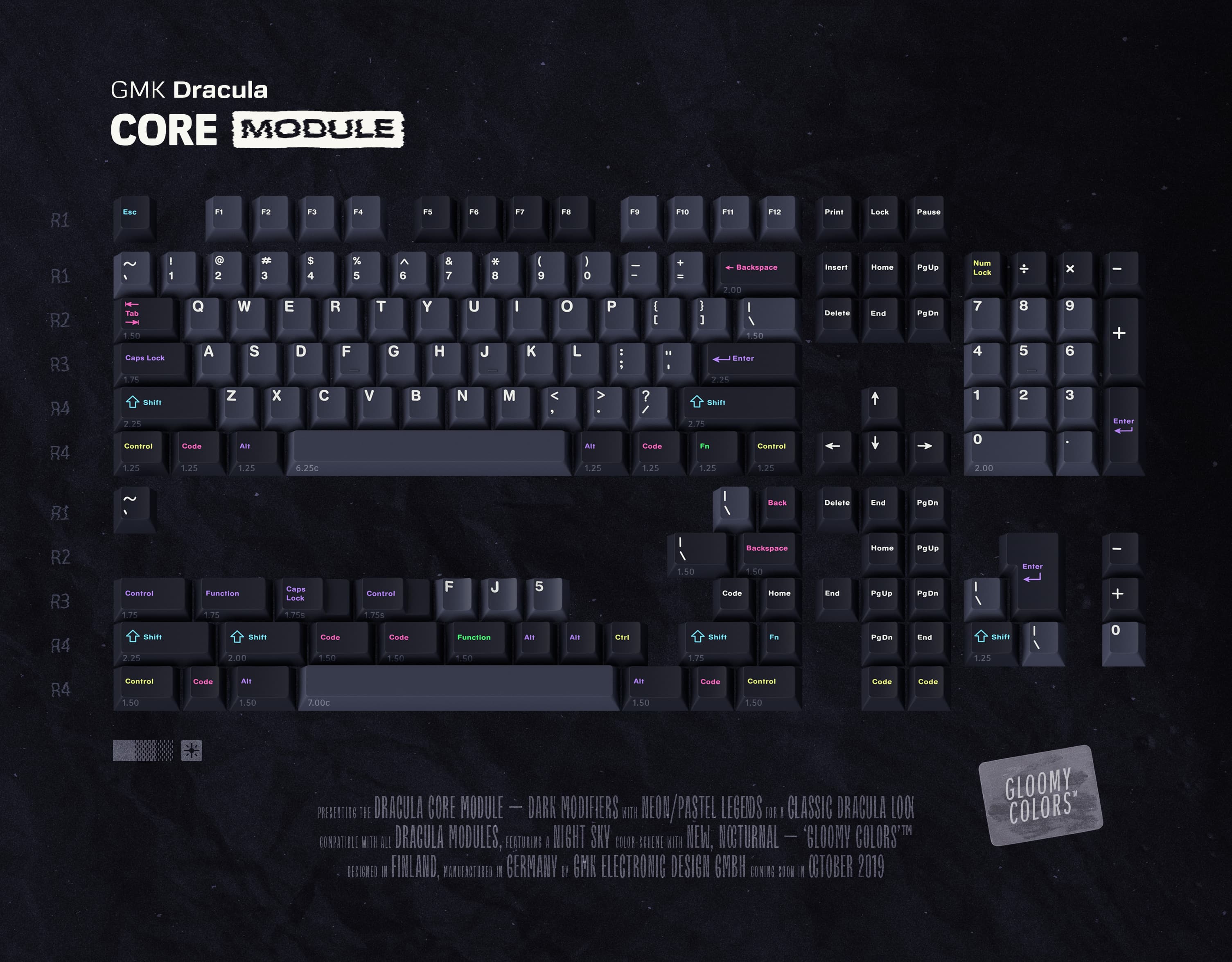 GMK Dracula 德古拉 - Core