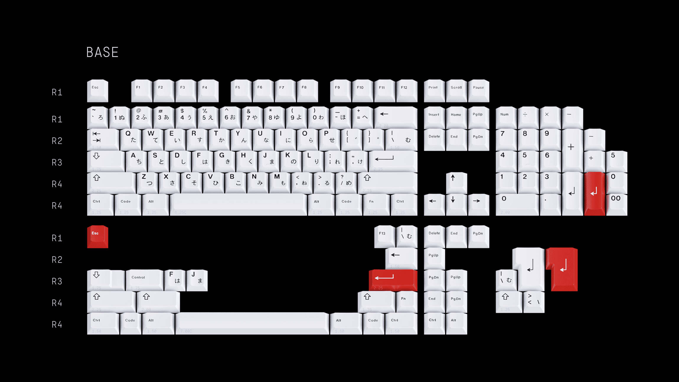 GMK Modern Ink - Base