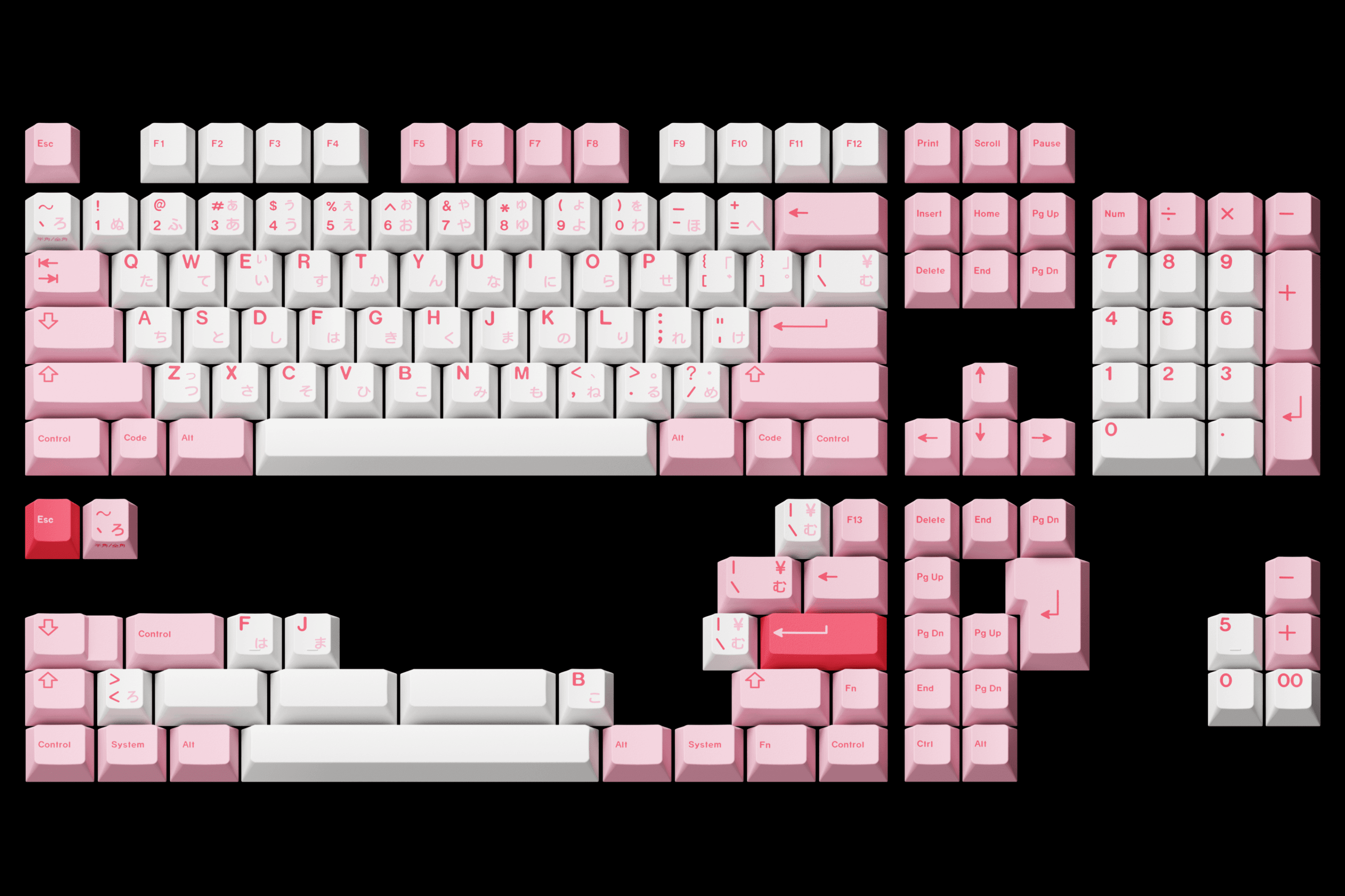 GMK Hazakura - Hiragana Base