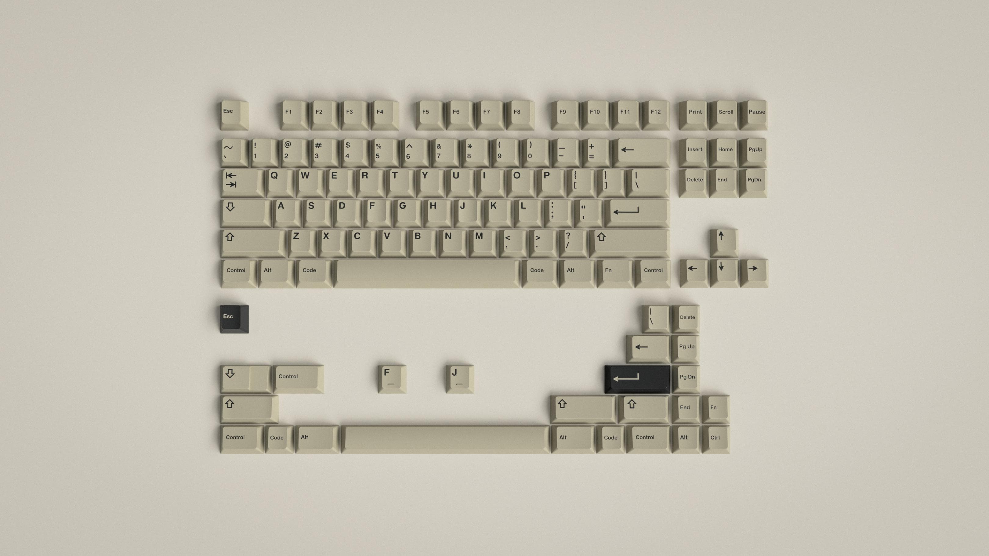 GMK Sixes 六 - Base