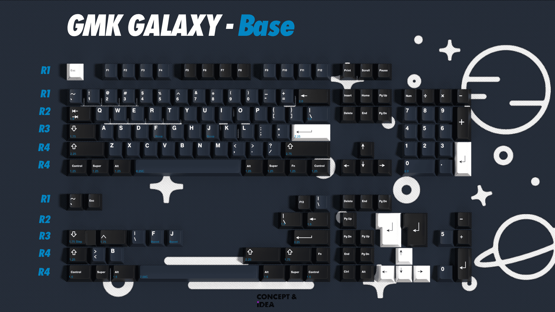 GMK Galaxy 银河 - Base