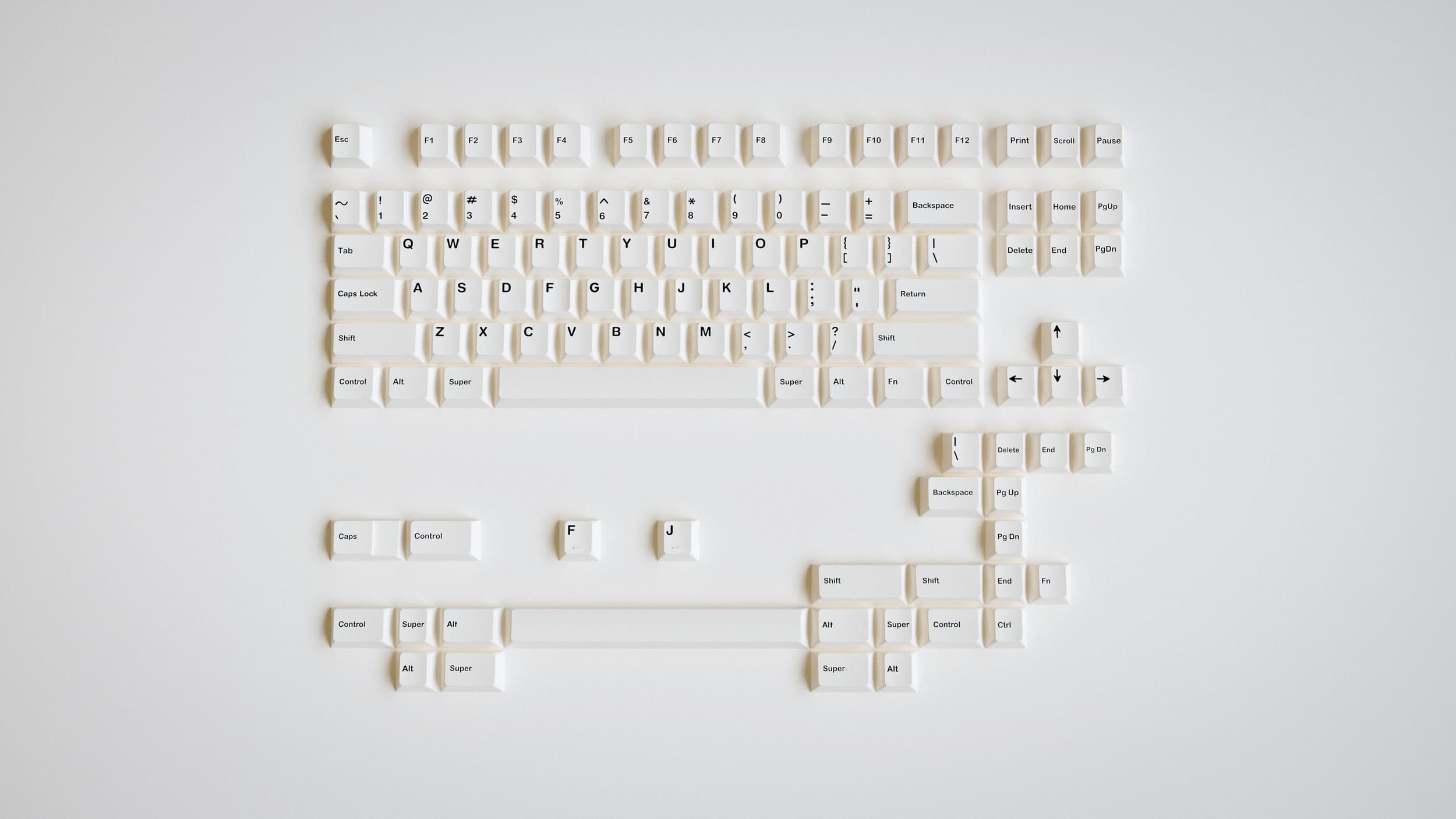 GMK Minimal R1 极简白R1 - Base