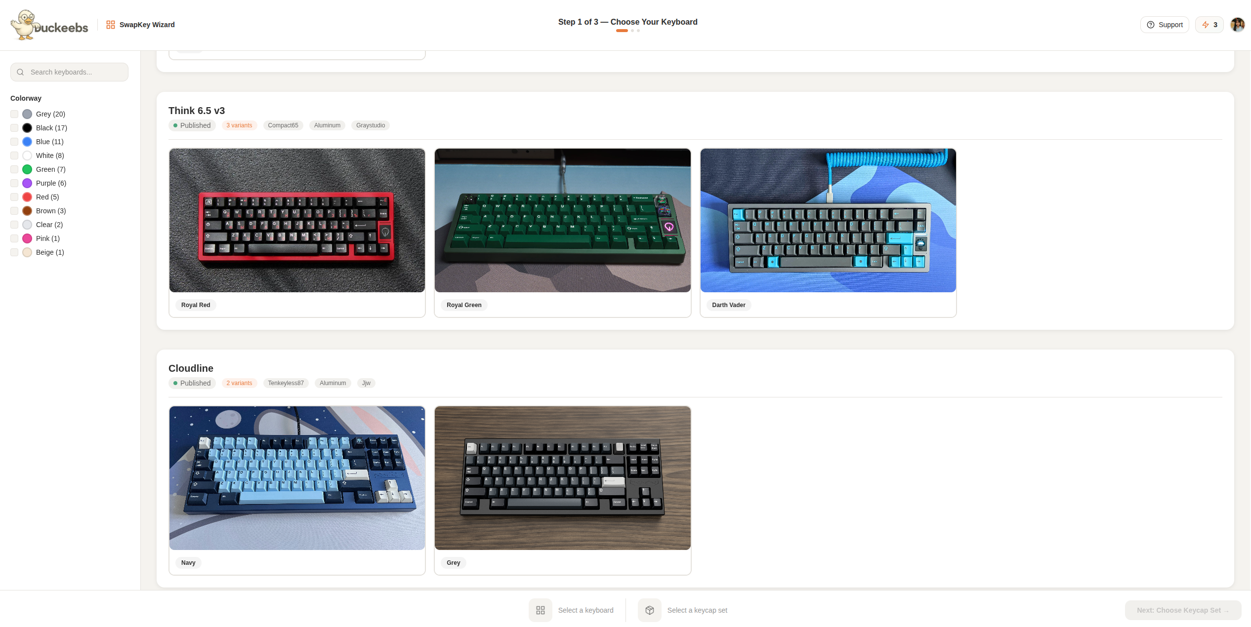 SwapKey Interface Overview